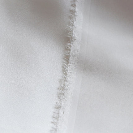 1 metro Forniture per cucire fai-da-te 100% pura seta Natura Raso bianco Shinny Sciarpa bianca Tessuto Accessori per indumenti Seta morbida Charmeus