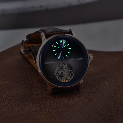 PAGANI DESIGN Nuovo Orologio Meccanico Automatico da Uomo 42MM, Impermeabile 100M, in Acciaio Inossidabile