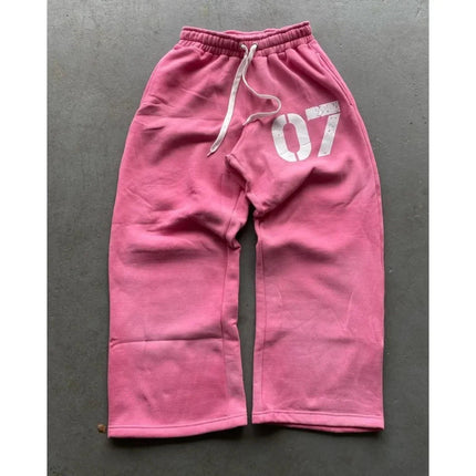 Streetwear Y2k Zipper Hoodie New Two Piece Set Hip Hop Digital Print Hooded Men Women Sweatshirts Drawstring Casual Sports Pant PlatiNum
