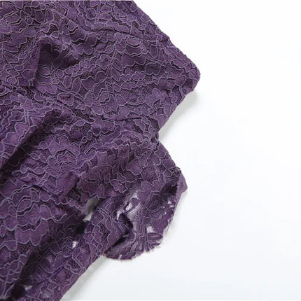Nibber Nappe Gonne da donna Orlo irregolare Increspature multistrato Patchwork di pizzo Dolce tendenza estiva Pantaloni skinny versatili quotidiani