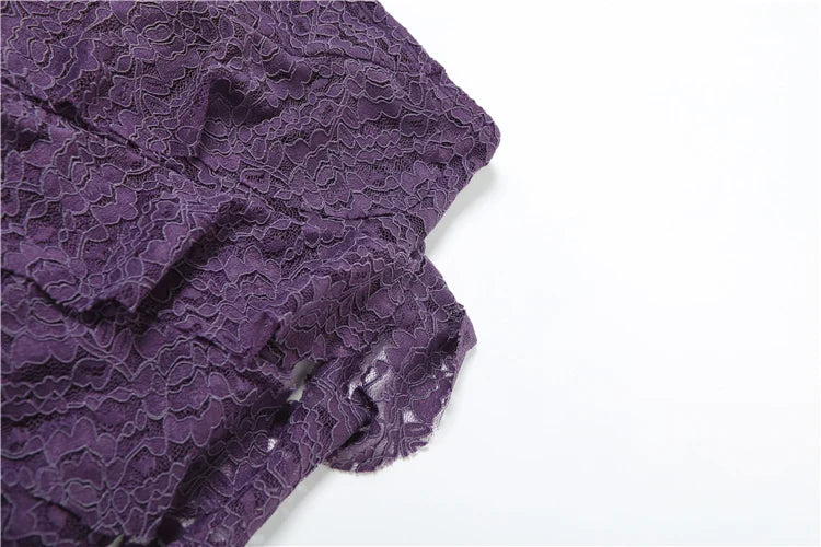Nibber Nappe Gonne da donna Orlo irregolare Increspature multistrato Patchwork di pizzo Dolce tendenza estiva Pantaloni skinny versatili quotidiani