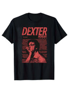 T-shirt da uomo in cotone 100% con stampa di poster di film, stile unisex adatto per abbigliamento da esterno e da casa, alta qualità
