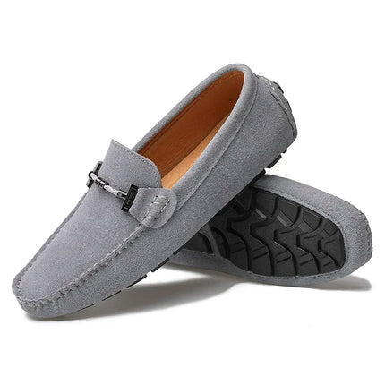Nuovi uomini scarpe casual moda pelle scamosciata morbida mocassini da uomo mocassini per il tempo libero slip on scarpe da guida da uomo scarpe pigre fatte a mano appartamenti comodi