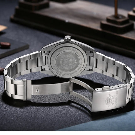 ADDIESDIVE 2030 36mm Men's Fashion Watch 10Bar Diver Bubble Mirror Glass 316L Stainless Steel Quartz Watches Relogio Masculino