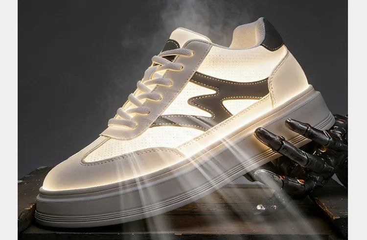 Hot selling Breathable Thick soled Trendy waterproof Durable Casual height increasing shoes Increase by 6 centimeters