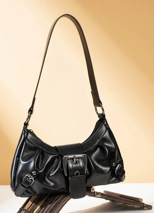 Nuova Borsa Sottospalla in Pelle da Donna, Borsa a Tracolla Trendy per Signore