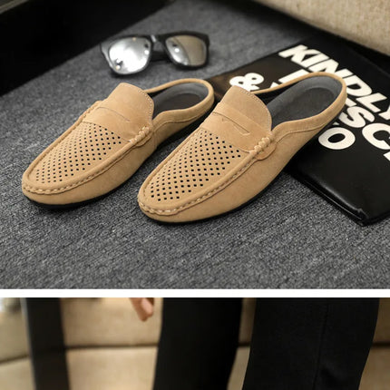 Mocassini da Uomo Leggeri Estivi, Scarpe Comode Senza Lacci, Traspiranti, Casual, con Supporto Parziale, Ciabatte per Uomo