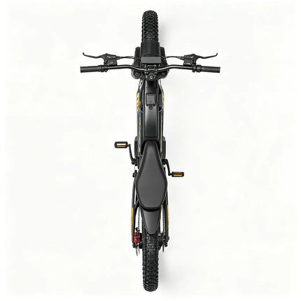 Bicicletta Elettrica da Montagna RICH BIT V9 Ultra, 48V 1500W (Picco 2500W), Batteria al Litio 20Ah, E-Bike ad Alta Velocità 60KM/H, Freno a Disco Idraulico, Bicicletta Fuoristrada a Lunga Autonomia