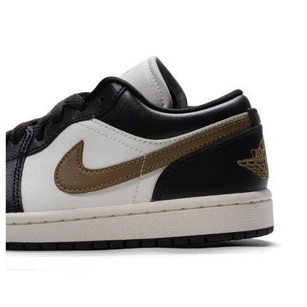 Scarpe da donna Nike Air Jordan 1 Sneakers retrò basse bianche e marroni Scarpe da basket Dc0774-200 platinumshop