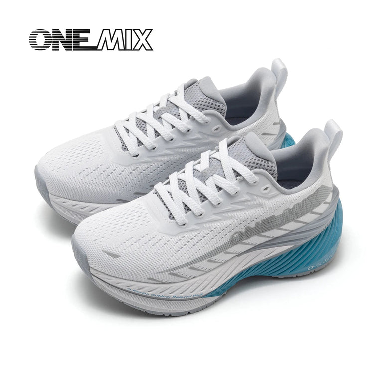 ONEMIX-Scarpe da corsa leggere per uomo e donna Scarpe sportive con ammortizzazione stabile Scarpe da passeggio resistenti alle rimbalzo Novità all'aperto PlatiNum