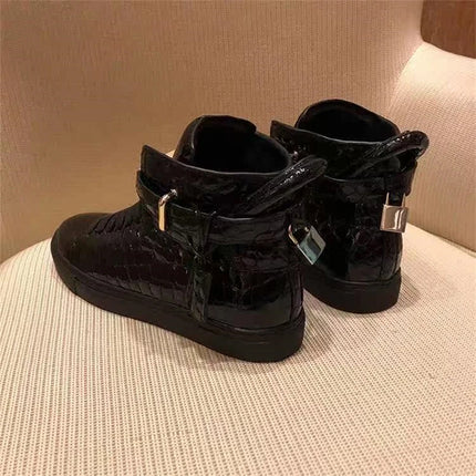 Male Genuine Natural Leather Shoes Luxury Brand Comfortable Casual White Designer High Quality Sneakers Gifts For Man Original