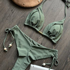 RUOTONGSEPT 2025 Nuovo Sexy Costume da Bagno Triangolare in 13 Colori per Donne, Bikini Brasiliano, Costume Push-Up, Set Bikini da Spiaggia platinumshop