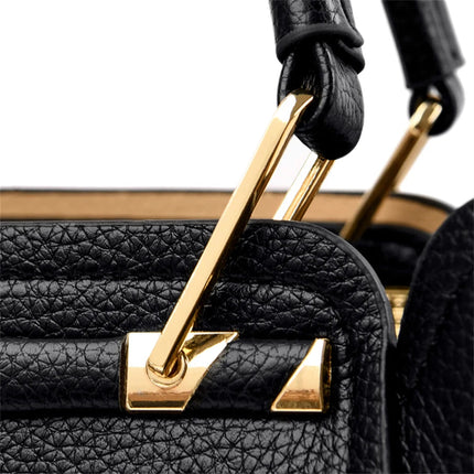 2024 Luxury Women Designer 3 Layers Shoulder Crossbody Sac Ladies Large Capacity Leather Handbags Shopper Brand Messenger Totes PlatiNum