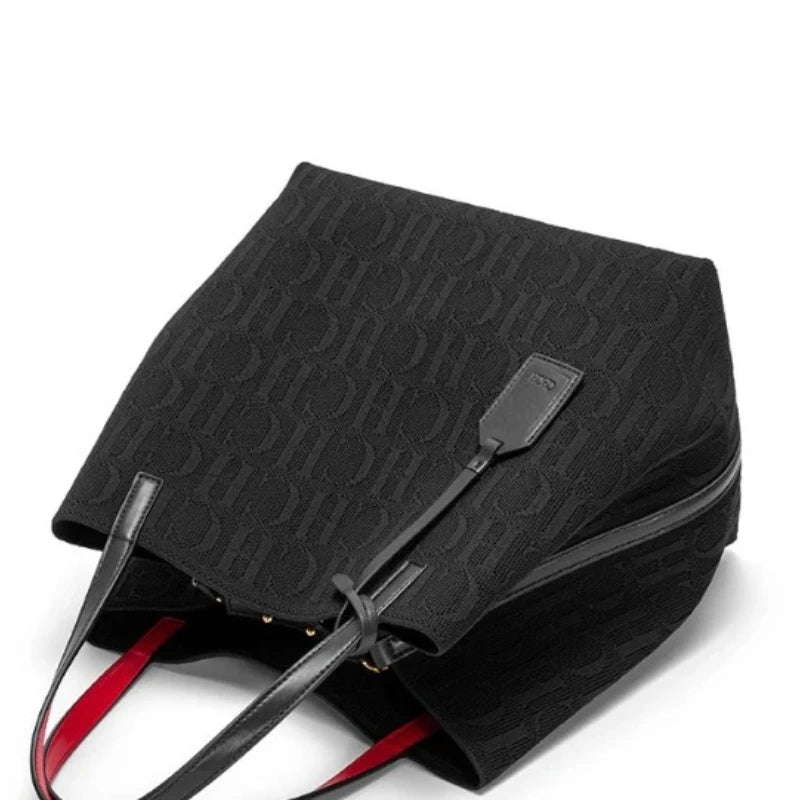 Borse da donna eleganti Borsa di design di grande capacità Borsa a tracolla classica in tinta unitaBorsa tote da viaggio Carolina Herrera