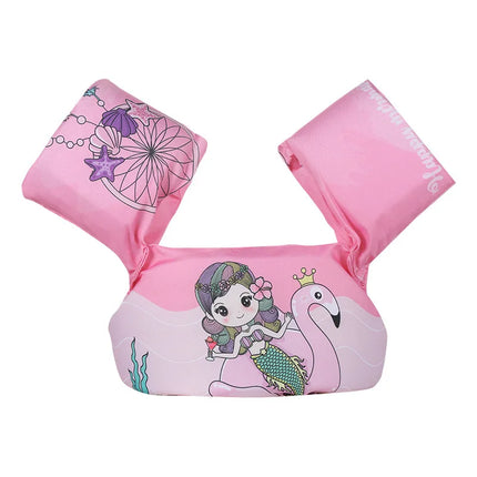 2-6Y Kids Swim Vest Arm Float Ring Swim Trainer Children Swim Vest Kids Swimwear Pool Accessories
