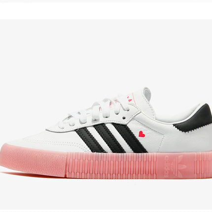 Scarpe da ginnastica casual con plateau da donna Adidas ufficiale autentiche SAMBA ROSE EF4965