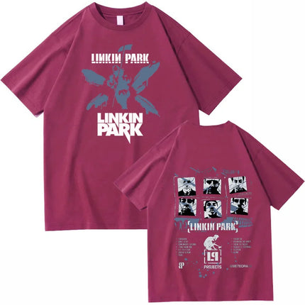 Linkin Park T-shirt Men Women Harajuku O-Neck Casual Summer Shirt Fan Gift Tracksuit Clothing for Men Ropa Para Hombre