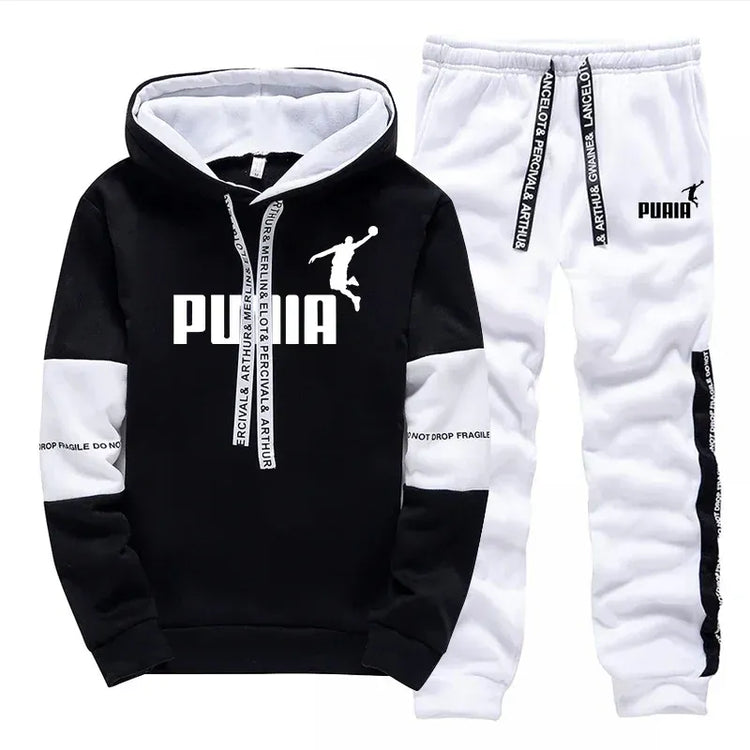 Men's Set/Hoodie/Pants 2026 Autumn Winter Daily Casual Sports Hooded Sweatshirt Sweatpants Home Outdoor Comfort Warm Sportswear