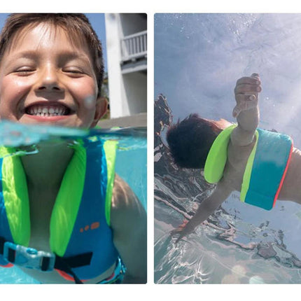 Grand gilet de natation flottant pour enfants Gilet de sauvetage en néoprène pour enfants Vêtement de flottaison en mousse Plage Natation Surf Kayak Gilet de sécurité
