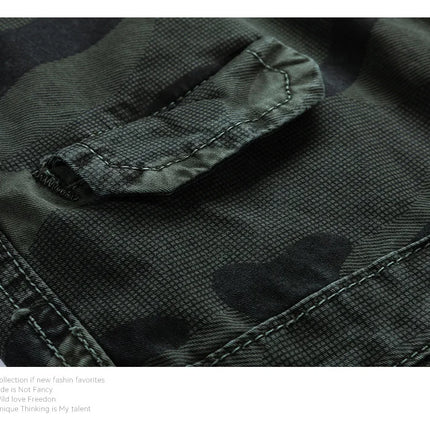 Spring Autumn Men Cargo Camouflage Pants Men Cotton Casual Breeche Bermuda Beach Jogger Pants Mens Trousers Male Dropshipping