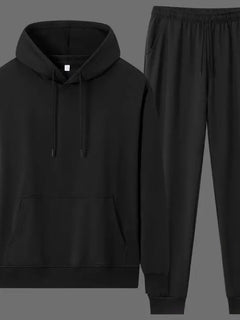 Men Hoodie Sweatshirt Sets Plus Size 6XL 7XL 100-180kg 100% Cotton Autumn Winter Long Sleeve Sport Suits Big Size Men Clothing
