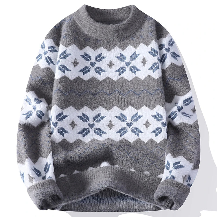 Winter Sweaters for male men thick O-neck sweater men Student youth sweaters autumn Men's wool Casual Knitwear Pullover