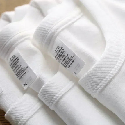 Men's Solid Color Casual Crew Neck Long Sleeve T-Shirt, Casual Comfortable Pure Cotton High-Quality Unisex Fitness T-Shirt PlatiNum