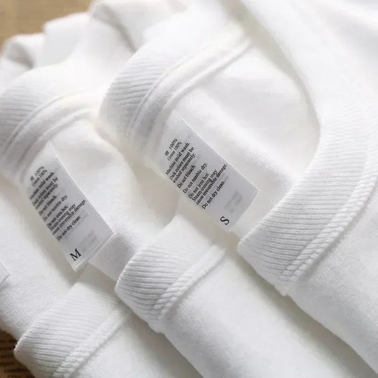 Men's Solid Color Casual Crew Neck Long Sleeve T-Shirt, Casual Comfortable Pure Cotton High-Quality Unisex Fitness T-Shirt PlatiNum