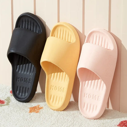 Pantofole morbide coppie casa pantofola all'aperto estate donna camera da letto fondo spesso scarpe sandali da spiaggia uomo infradito scarpe da doccia