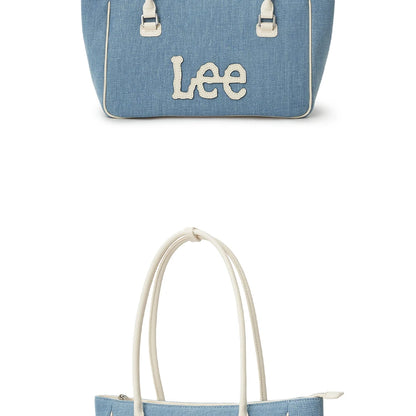 LEE Women Crossbody Shoulder Bag Double-strand Arched Handle Design Daily Travel Shopping Bag Stylish College Student Tote Bag