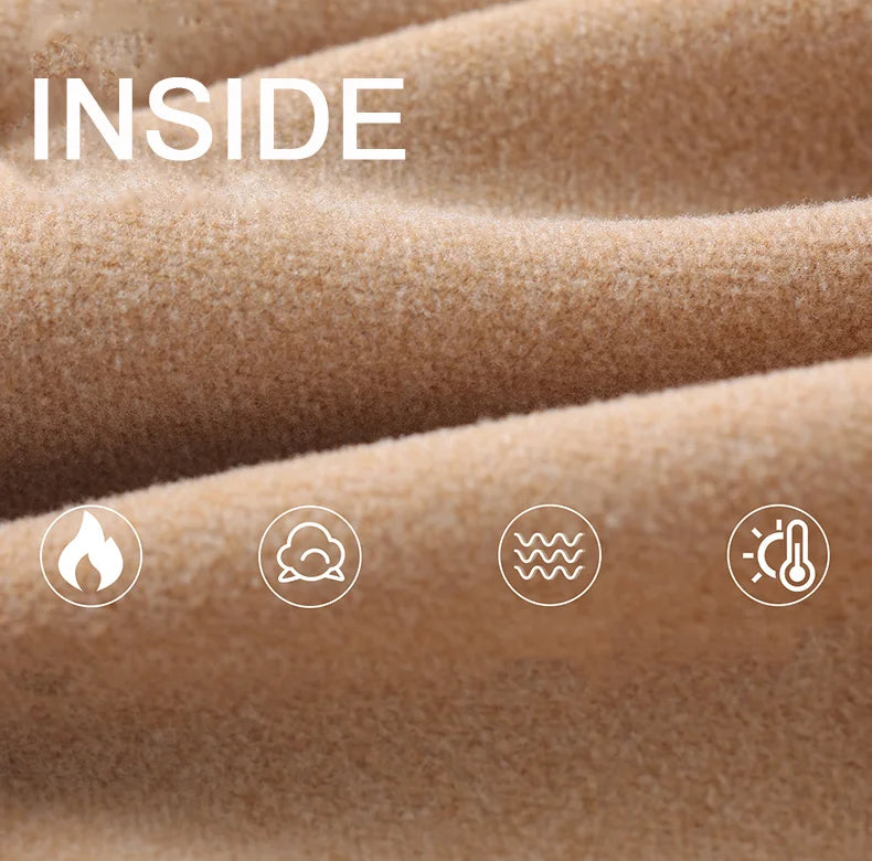 BIVIGAOS Autumn Winter Thick Foot Pants Sharkskin Leggings Women's Rabbit Fleece Warm Leggings High Waist Elastic Non Trace Yoga