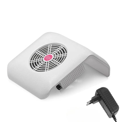 Nail Grinding Polishing Dust Collector Desktop Adjustable Speed Vacuum Device For Home Salon Nail Art Sessions