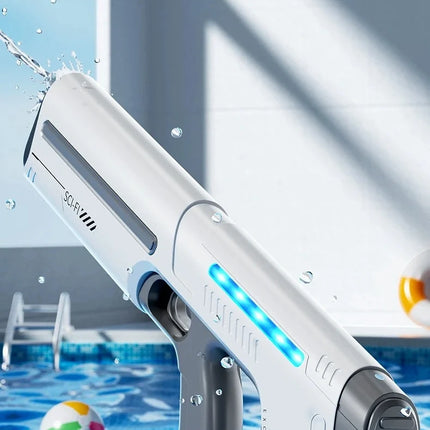 Pistole ad Acqua Elettriche per Adulti, Potenti Spruzzi Automatici, Pistole ad Acqua con Serbatoio, Giocattolo Estivo per Bambini e Ragazzi