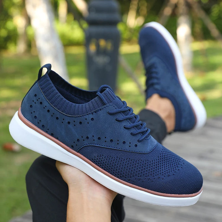 Spring and Autumn Men's Breathable Sports Shoes, Fashionable Casual Dress Shoes, Oxford Elegant Men's Shoes, Men's Loafers 2025