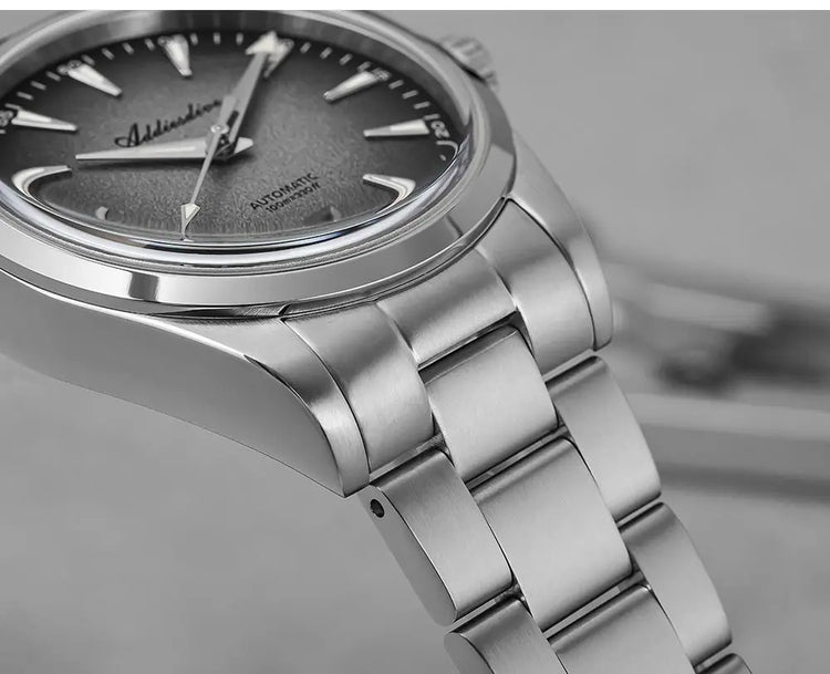 ADDIESDIVE Mechanical Men's Watch Classic Luxury Watch Super Bright Bubble Glass 100M Waterproof Men's Watch Gift
