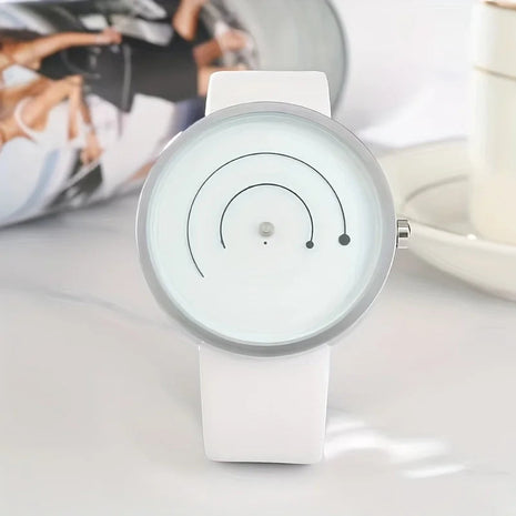 Orologio creativo di nuova moda da uomo Orologi sportivi Casual cinturino in pelle analogico da polso al quarzo da uomo Relogio Masculino Reloj Hombre platinumshop