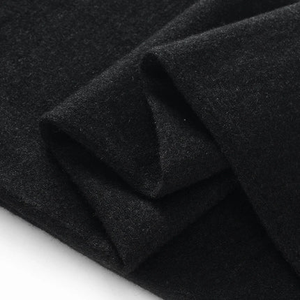 100% Wool Pants Women's Autumn and Winter Knitted Leggings Solid Color Warm Solid Color Wool Leggings Women's Clothes PlatiNum