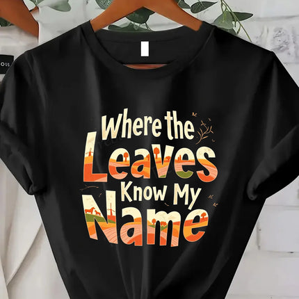 Comoda maglietta da donna con stampa "T-shirt con bouquet di mais del raccolto autunnale - Stile festivo della stagione autunnale"
