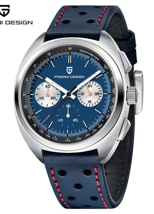Orologio da Uomo PAGANI DESIGN con Quadrante Giallo, Cronografo al Quarzo, Movimento Giapponese VK63, Vetro Zaffiro, Impermeabile, Novità 2026