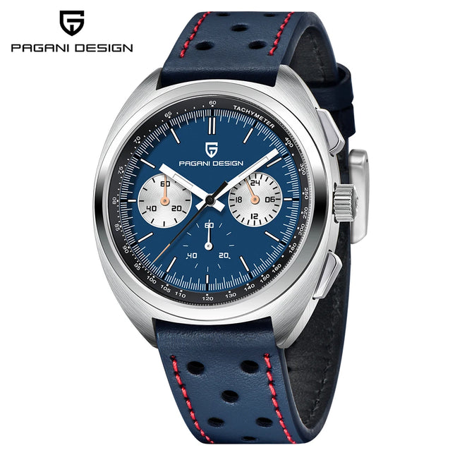 Orologio da Uomo PAGANI DESIGN con Quadrante Giallo, Cronografo al Quarzo, Movimento Giapponese VK63, Vetro Zaffiro, Impermeabile, Novità 2026