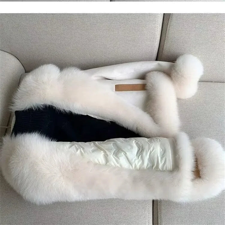 High End Fashion Faux Mink Fur Jacket 2025 New Winter Thicken Warm Elegant Fluffy Short Fur Coats High Quality Fox Fur Outwear