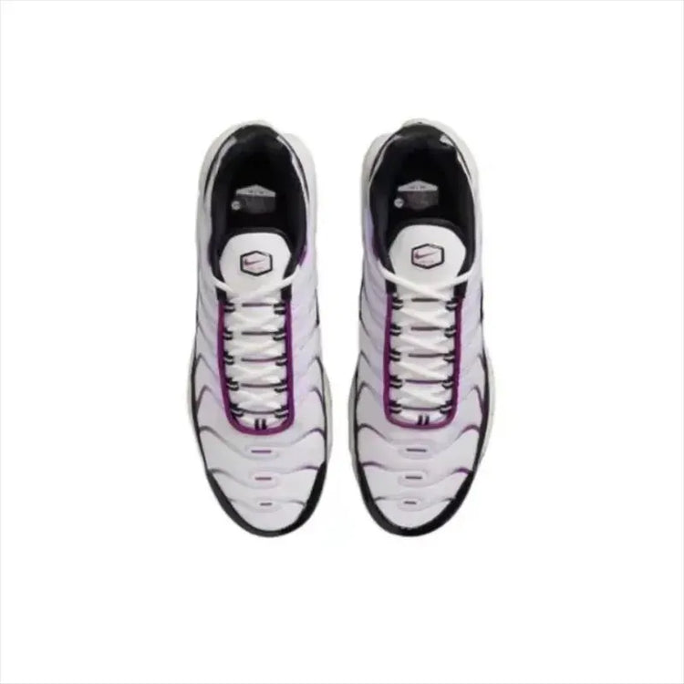 Nike Air Max Plus TN White Black Lilac Bloom Men Women Refreshing Design Tuned Air Casual Running Shoes FN6949-100
