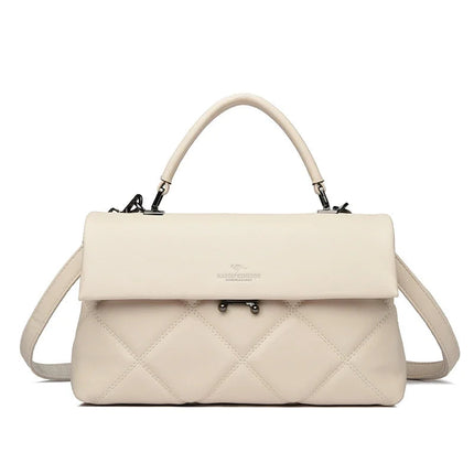 Women's Bag New Trend Korean Handbags Designer Luxury Brand Ladies Shoulder Bags Soft Leather Fashion Versatile Crossbody Bags PlatiNum