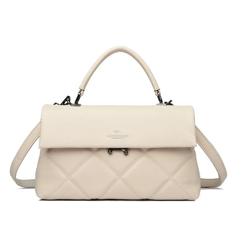 Women's Bag New Trend Korean Handbags Designer Luxury Brand Ladies Shoulder Bags Soft Leather Fashion Versatile Crossbody Bags PlatiNum