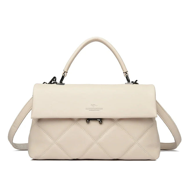 Women's Bag New Trend Korean Handbags Designer Luxury Brand Ladies Shoulder Bags Soft Leather Fashion Versatile Crossbody Bags PlatiNum