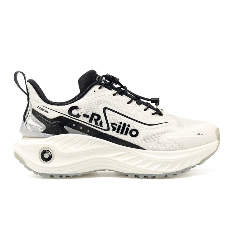 ONEMIX Autunno Inverno Luce 0 Outdoor Shock Assorbibile Leggero Scarpe da corsa da fondo Uomo Antiscivolo Resistente all'usura Arrampicata PlatiNum