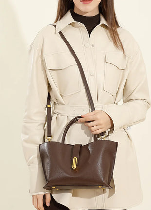 Nuova Borsa Elegante di Alta Gamma per Donne, Borsa a Mano di Grande Capacità, Pratica e alla Moda, Borsa a Tracolla e a Tracolla Trendy, Progettata per Donne alla Moda.