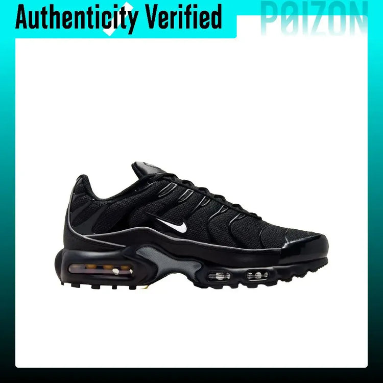 Nike Air Max Plus Running Shoes Men's Black White HV8066-002