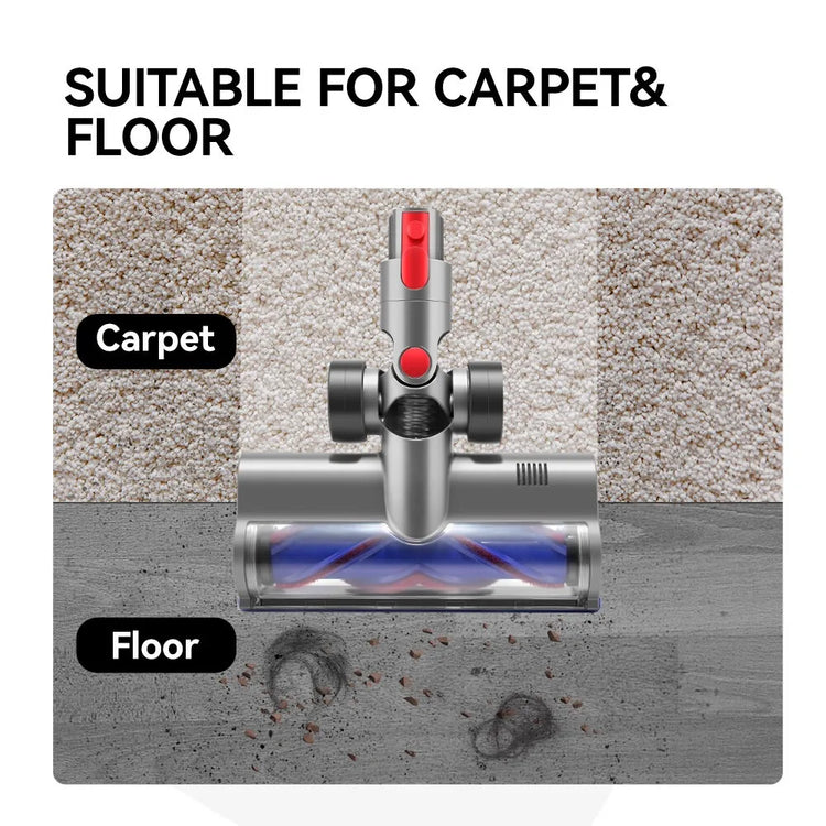 Upgraded For Dyson V7 V8 V10 V11 V15 Direct Drive Brush Head Nozzles Vacuum Cleaner Replaceable Parts Lights Anti Tangling Hair