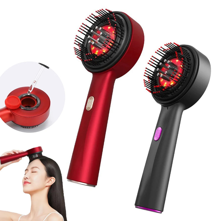 Factory Direct 2026 Electric Hair Regrowth Brush with Infrared Light Machine Acupoint Scalp Massage Anti-Hair Loss Exercise Hair